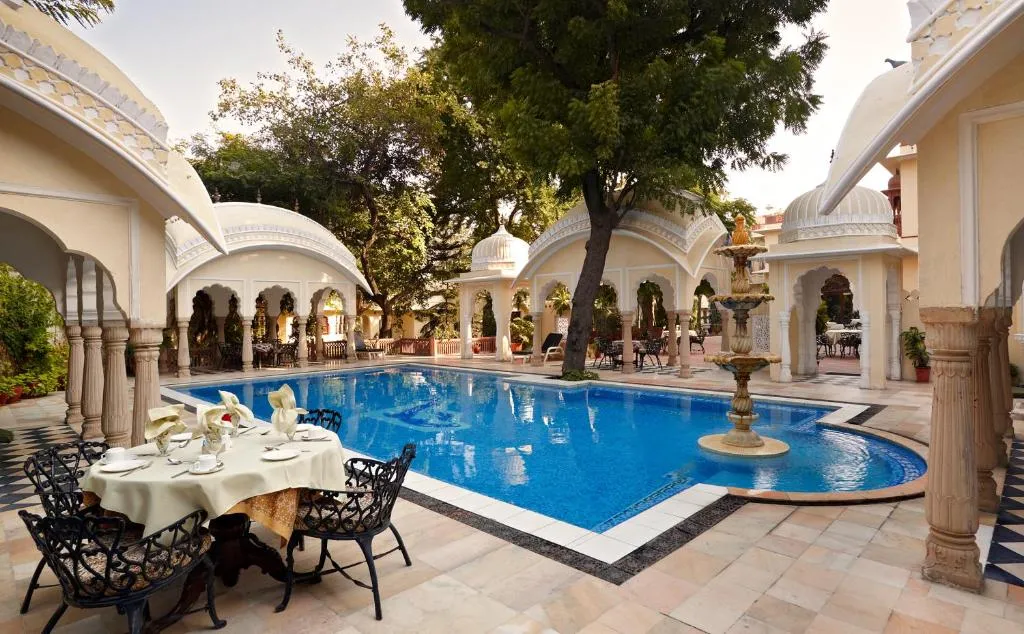 Luxury heritage hotel stay at a palace included in premium Jaipur holiday packages