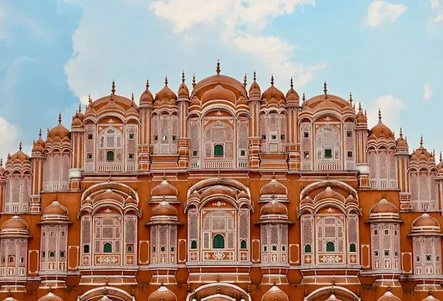 Hawa Mahal in Jaipur on an 11 days Ladakh Golden Triangle tour.