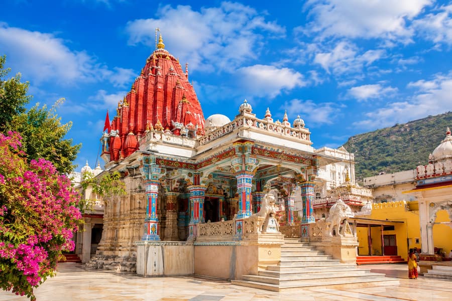 Brahma Temple in Pushkar, one of the few temples in the world dedicated to Lord Brahma