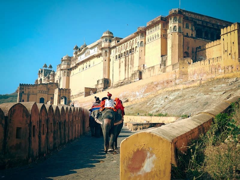 Amber Fort in Jaipur, Rajasthan - royal architecture on a luxury heritage tour of North India