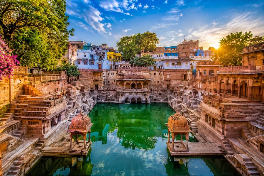 Toorji Ka Jhalra, a restored stepwell and popular photography spot in Jodhpur