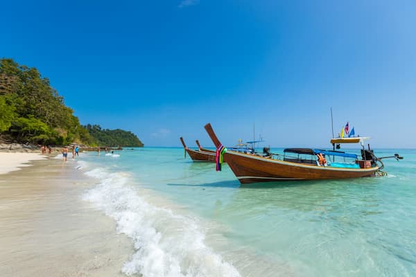 Radhanagar Beach on Havelock in the Andaman Islands, India