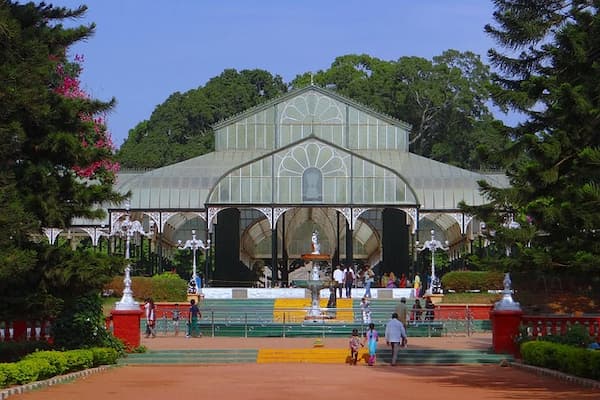 Lalbagh Botanical Garden in Bangalore, India