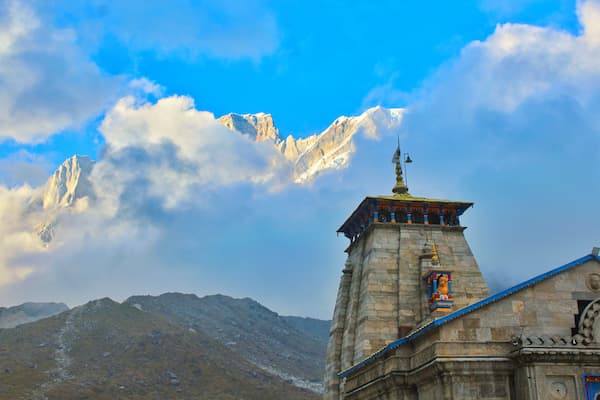 Kedarnath Temple in Chardham Yatra, India