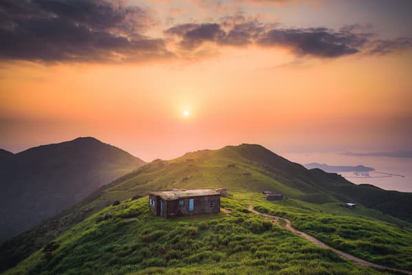Tiger Hill in Darjeeling, India