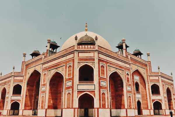 Humayun's Tomb in Delhi, a UNESCO World Heritage Site and model for the Taj Mahal
