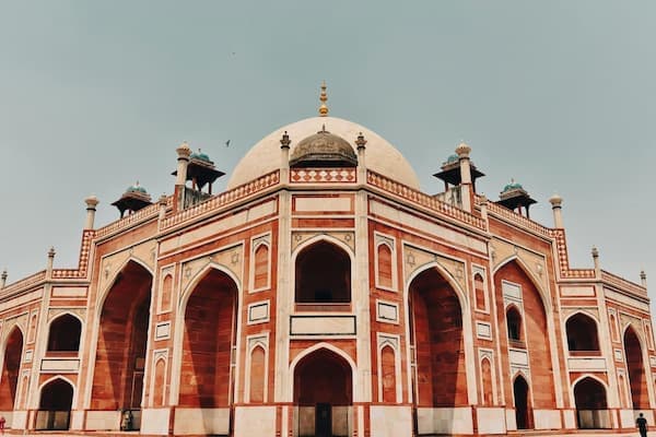 Humayun's Tomb in Delhi, a UNESCO World Heritage Site and model for the Taj Mahal