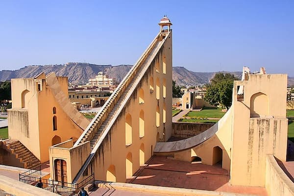 Jantar Mantar observatory in Jaipur, a UNESCO World Heritage Site