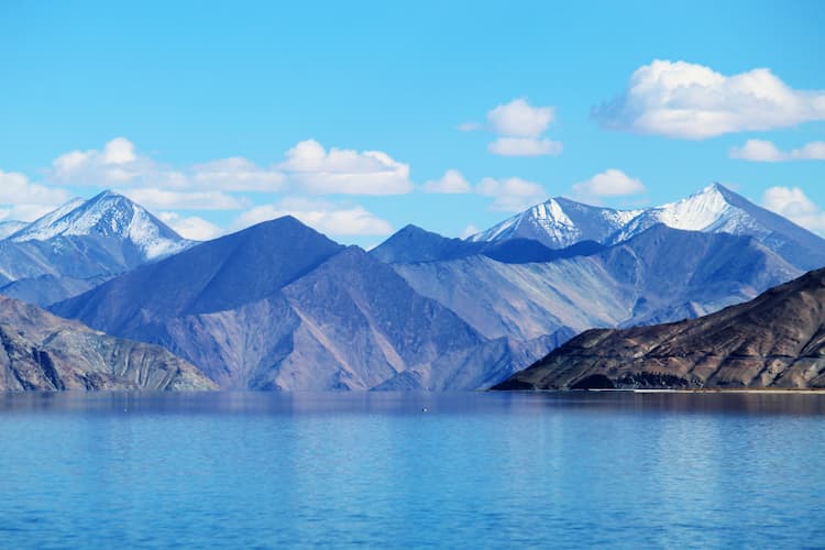 Pangong Lake in Ladakh, India