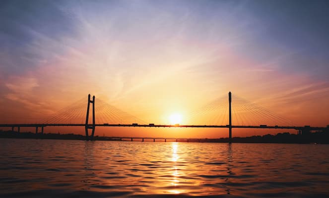 Triveni Sangam in Prayagraj, India