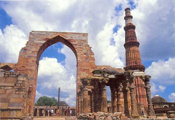 Qutub Minar complex in Delhi, a UNESCO World Heritage Site in India