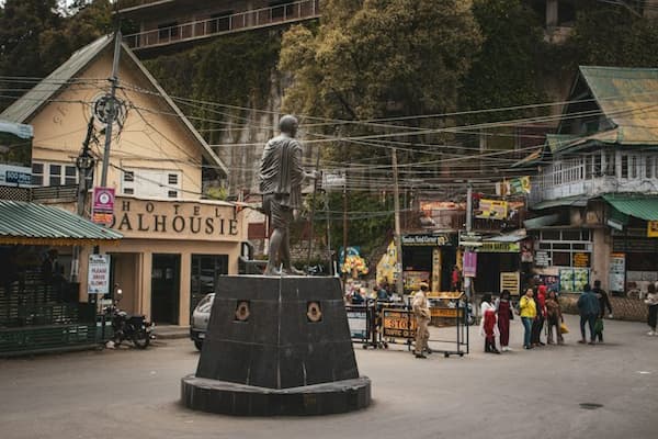 St John's Church at Gandhi Chowk in Dalhousie