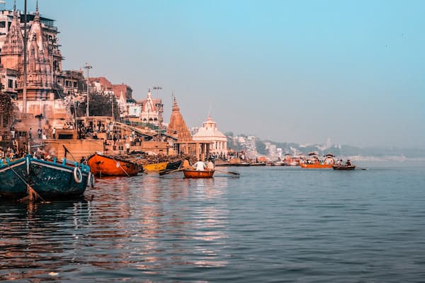 Dashashwamedh Ghat in Varanasi, India