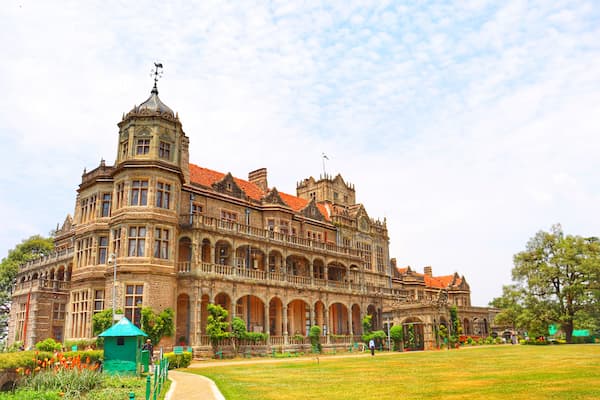 Viceregal Lodge, the old summer home of the British viceroys in Shimla